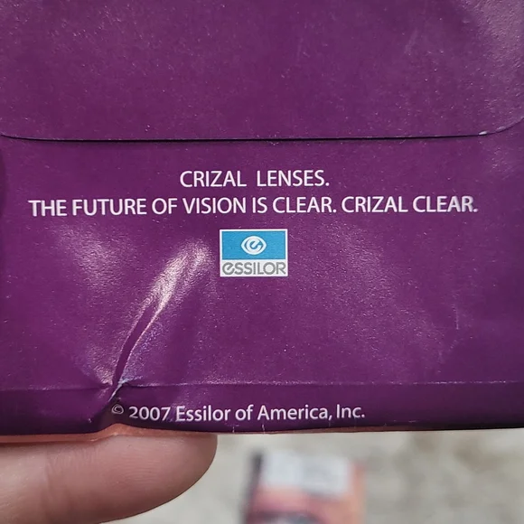 NEW 1 Pairs Polycarbonate Aspherical Crizal Avancce stock lens -1.50 - Picture 4 of 5